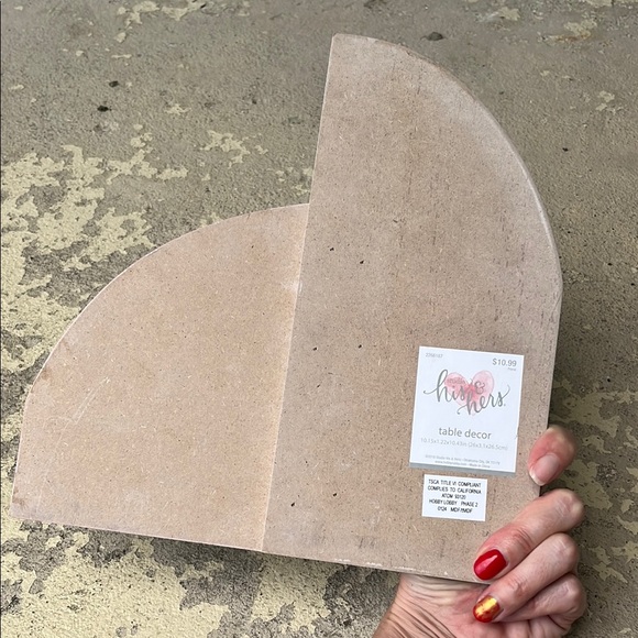 Hobby Lobby Pink and White Cards & Gifts Sign - Picture 6 of 10